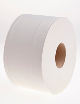 Centre Pull Toilet Roll 2 Ply 200M White 1 x 6
